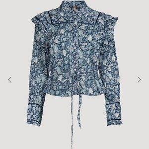 FREE PEOPLE
Blouse Daybreak en coton à motif floral